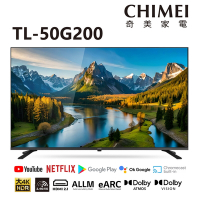 CHIMEI奇美 50吋4K GoogleTV液晶顯示器 TL-50G200