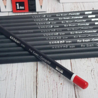 Pencil 2B Kenko 3181 Segitiga Hitam Merah / Pensil Kayu Komputer Ujian