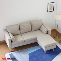 【RICHOME】經典款L型沙發組W180 x D145 x H86 CM