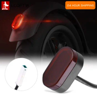 Headlights LED for Xiaomi M365 Electric Scooter Waterproof Bicycle Back Truck Trailer Lights Flowing Turn Brake Rear Tail Light