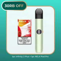 Special Bundle RELX Infinity 2 Plus Device - Misty Leaf Strawberry Burst