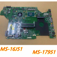 MS-16J51 REV 1.0 Original FOR MSI GE62 GP62 GE72 GP72 Motherboard MS-16J5 MS-1795 MAINBOARD WITH I5-7300HQ AND GTX950M/GTX960M