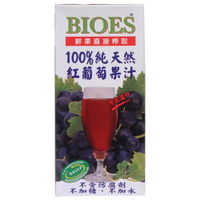 囍瑞 BIOES100%純天然紅葡萄果汁(1000ml/包) [大買家]