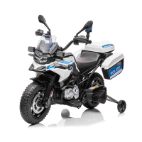 【聰明媽咪兒童超跑】BMW F850GS 原廠授權 重型兒童電動機車警察機車(JT5002B)
