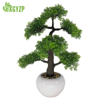 Artificial Plant Large Pine Tree Bonsai Milan Grass With Ceramic Flowerpot Home Decoration Garden Living Room Office Ornaments