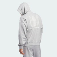 【adidas 愛迪達】ANTHONY EDWARDS 長袖上衣 大學T 抓絨 男 JY3974