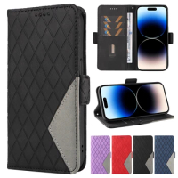 Magnetic Edge Clasp Wallet Case For OPPO Find X5 Lite X3 Pro Reno8 T Reno7 Z Reno5 F F19 Pro Plus F17 K10 F23 Stand Phone Cover