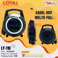 Terjangkau Kabel Roll / Kabel Box Welto Full 10 Meter Loyal Ly-110