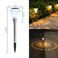 太陽能燈戶外庭院燈 天黑自動亮LED戶外防水庭院燈太陽能草坪燈