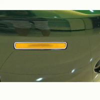 【IDFR】Jaguar 積架 X-Type 2008~2009 Xtype 鍍鉻銀 前側保桿 反光片框 飾貼(車燈框 Xtype 鍍鉻 改裝)