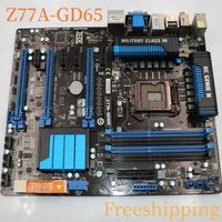 For MSI Z77A-GD65 Motherboard Z77 LGA1155 DDR3 Mainboard 100% Tested Fully Work