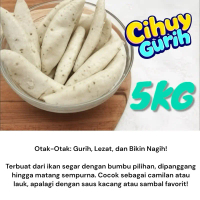 5Kg Otak Otak Ikan Kiloan Cihuii..iii Ikan Asli Otak-otak Frozen