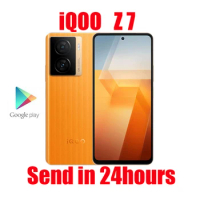 Original New Official VIVO iQOO Z7 5G Mobile Phone Snapdragon782G 6.64inch LCD 64MP Camera 5000Mah 120W Super Charge NFC