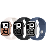 Apple Watch Series 10 (S10) LTE 42mm 鋁金屬錶殼配運動錶帶