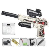Electric Desert Eagle Gel Ball Gun Water Paintball Hydrogel Airsoft Pistol Pneumatic Gun Shooting Weapon for Adults Boys