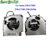 Laptop CPU Fan พัดลมระบายความร้อน CPU GPU สำหรับแล็ปท็อป Hasee Z7m-Ct5na Z7m-Cn7na Z7m-Ct7nk รุ่น Df