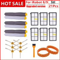 HEPA Filters Brushes Replacement Parts Kit for iRobot Roomba 980 990 900 896 886 870 865 866 800 Accessories Kit