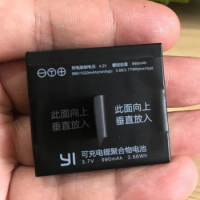 1020mAh AZ13-1 AZ13 Rechargeable Battery For xiaomi yi 1 Action Camera Xiaomi YI AZ13 1 batteries