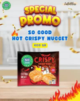 SO GOOD HOT CRISPY CHICKEN NUGGET 400GR HALAL NAGET AYAM KRISPI PEDAS