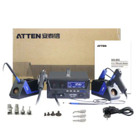 ATTEN MS-900 4 in 1 Rework Station --- Soldering Stations + Soldering tweezers + Desoldering gun +Hot air desoldering station
