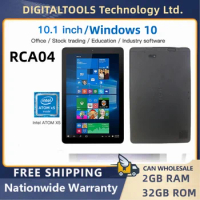 10.1 Inch RCA04 Tablet PC Windows 10 Quad Core 2GB RAM 32GB ROM Intel Atom X5-Z8350 1280x800 IPS Dual Cameras Mini HDMI 6000mAh