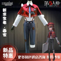 Anime Identity V Cosplay Costumes Painter Edgar Valden New Survival Game Suit Uniform Cosplay Costume Halloween Outfit Unisex