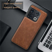 Premium Genuine Leather phone Case for Oneplus 10 Pro Shockproof Back Cover for Oneplus 9 Pro 9R 9 8T Nord N200 5G Moblile Cover