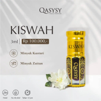 Qasysy Parfum KISWAH - Kasturi Premium Minyak Wangi HALAL MUI dan BPOM