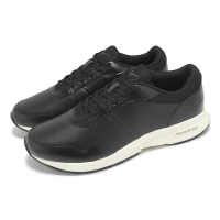 Mizuno 健走鞋 ME-NS 男鞋 黑 白 皮革 緩衝 休閒鞋 美津濃 B1GE2404-09