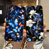 Sarung Telefon, Untuk Samsung Galaxy S25 FE / S25 Plus, Sarung Silikon Lembut Bunga, Penutup Belakan