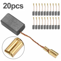 20Pcs 15x8x5mm Carbon Brush For Bosch Hitachi Metabo Angle Grinder Electric Hammer Drill Circular Part