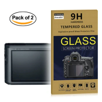 2x Self-Adhesive 0.25mm Glass LCD Screen Protector for Canon SX740 SX730 HS, SX720 HS, SX710 HS, SX6