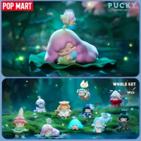POP MART Pucky Sleeping Forest Series Blind Box Toys Mystery Box Mistery Caixa Action Figure Surpresa Cute Model Birthday Gift