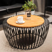 Round Black dining wooden Furniture Set Coffee Table indoor Furniture Dining chair table Set for sale