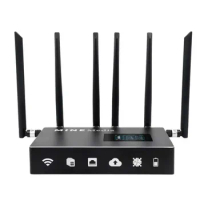 4G Multi Card Aggregation Router Outdoor Live Streaming Network Supply Gigabit LAN Network Port I2c I6 Tools