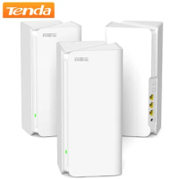Tenda AX5400 Mesh WiFi 6 System Nova EM/MX15 Pro - 7300 sq.ft WiFi Coverage Whole Home WiFi 6 Mesh System Dual-Band Mesh Router