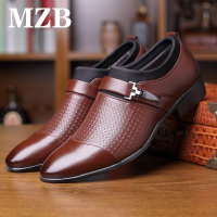 Gh · MZB lelaki musim panas perniagaan Formal memakai kasut kulit kasual versi korea menunjuk kaki belia fesyen Trend serba boleh lelaki kasut pejabat Shoes4/12