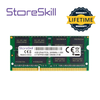 StoreSkill SODIMM หน่วยความจำ DDR3L 2GB 4GB 8GB 10600 1333 12800 1600สำหรับ DDR3แล็ปท็อป Ram Memoria