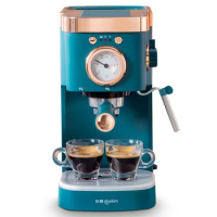 Retro Espresso Coffee Maker Electrical Coffee Machine 20 Bar Vaporesso Automatic Milk Frother Cappuccino Household