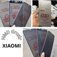 (GRATIS ONGKIR) (XIOMI REDMI POCO) Antigores CERAMIC MATTE SPY PRIVASI (BLACK) TEMPERED PRIVASI/SPY 