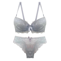 set pakaian dalam Bra Set/COD;pakaian dalam wanita terlaris busa renda impor Quality Setelan Bh Mo