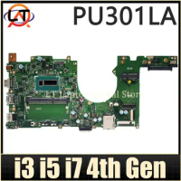 PU301L Mainboard For ASUS PRO ESSENTIAL PU301LA Pro301LA E301LA Laptop Motherboard I3 I5 I7 4th Gen CPU DDR3L