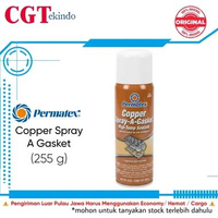 Permatex Copper Spray-A-Gasket Hi-Temp Sealant 255g - Lem Gasket Tembaga Semprot Tahan Panas Origina