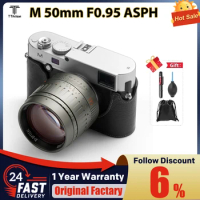 TTArtisan 50mm F0.95 ASPH Full Frame Large Aperture Prime Lens for Leica M-Mount Cameras M240 M3 M6 M7 M8 M9 M9p M10 Lens