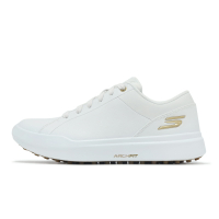 Skechers 高爾夫球鞋 Go Golf Drive 6 女鞋 白金 防水鞋面 支撐 抓地 運動鞋 123128WGD