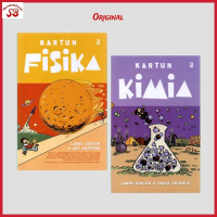 Edisi Terbatas Paket 2 Buku Kartun Fisika & Kartun Kimia By Larry GonickTerlaris