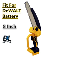 Fit For DeWALT 20V Battery Brushless 8 Inch Chainsaw Electric Cordless Chain Saw Pruning Woodworking