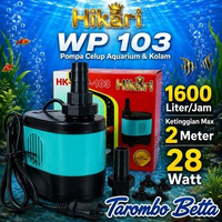 HIKARI WP 103 Mesin Pompa Celup Kolam Ikan Filter Aquarium Aquascape Air Terjun Hidroponik Gelembung