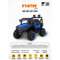 LC - Mobil Aki Anak Jeep Rubicon EXOTIC EJP-7704 EJP7704 PMB M-8788 UTX M8788 Exotic EJP7704 Biru