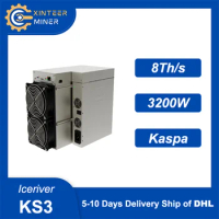 IceRiver KS3 8Th/S 3200W KAS Miner Kaspa Mining Machine KAS Asic Mining Profitable IceRiver KAS Miner